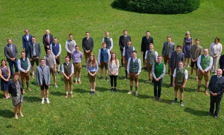 Maturanten der 5a (Foto: HLBLA St. Florian)