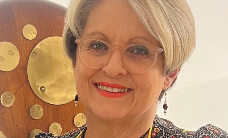 Gaby Grausgruber hält eine Lesung (Foto: privat)