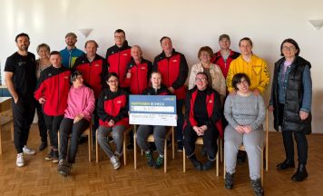 Spendenübergabe an Lebenshilfe OÖ in Ried