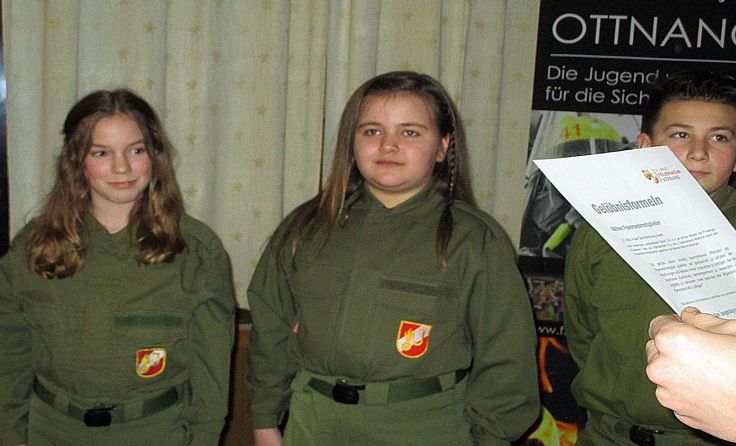 FF Ottnang Theresa Niedermayr u. Franziska Mair