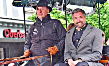 Vöcklabrucker Pferdemarkt heuer im Regen