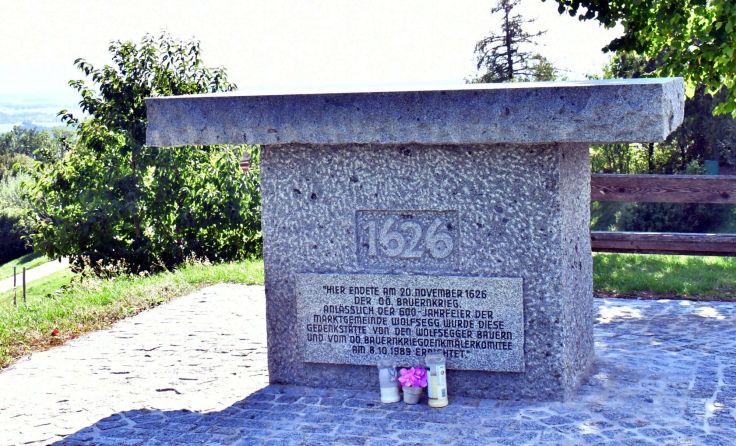 Bauernkriegsdenkmal in Wolfsegg (Bildrechte: A.Gasselsberger)
