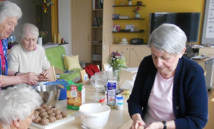 Gemeinsames Kochen im ViWo St. Marienkirchen