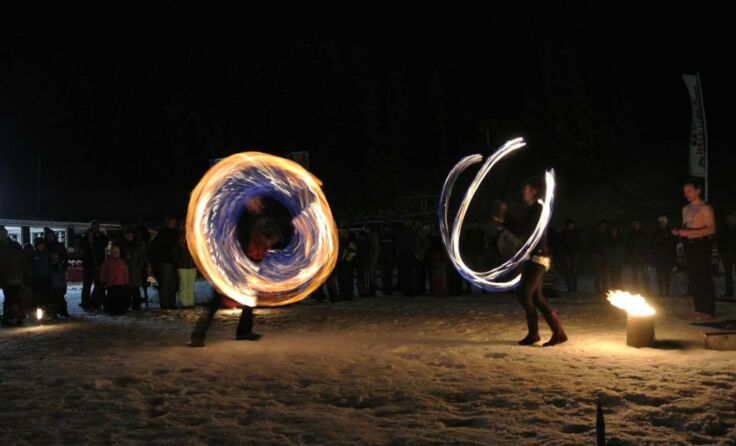 Eine feurige Show wird am kommenden Samstag in Lackenhof zu sehen sein.