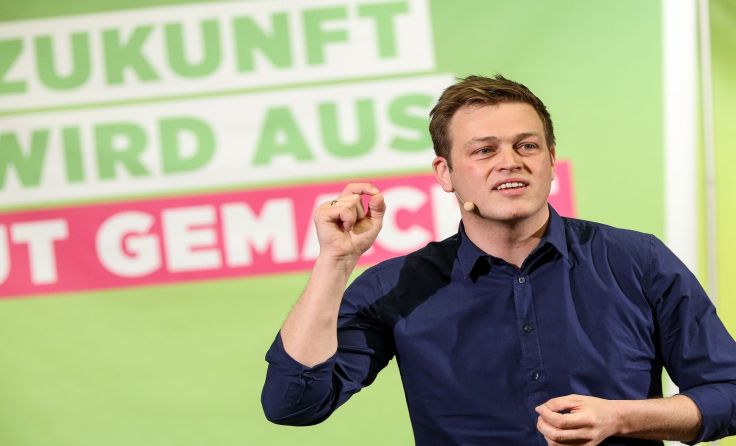 Für die Grünen mit OÖ-Spitzenkandidat Stefan Kaineder steht der Wahlkampf bevor. Foto: Weihbold