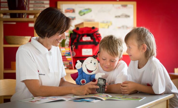 ROKO im Kindergarten (Foto: OÖRK)