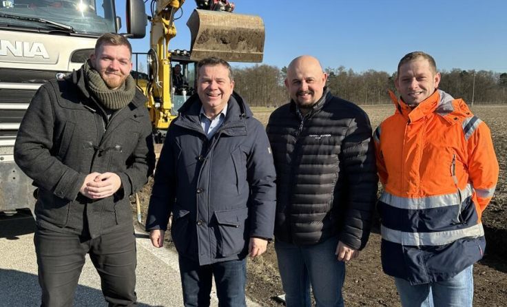 Startschuss für Ansfeldner Radwege-Ausbau (Foto: Stadtgemeinde Ansfelden)