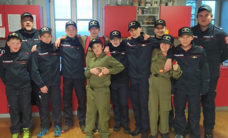 Die Feuerwehr-Jugend der FF Pöstlingberg (Foto: Markus Kottal)