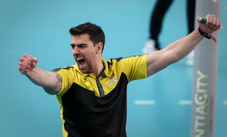 Headcoach der Oberbank Steelvolleys Linz-Steg Facundo Morando (Foto: GEPA pictures/Manfred Binder)