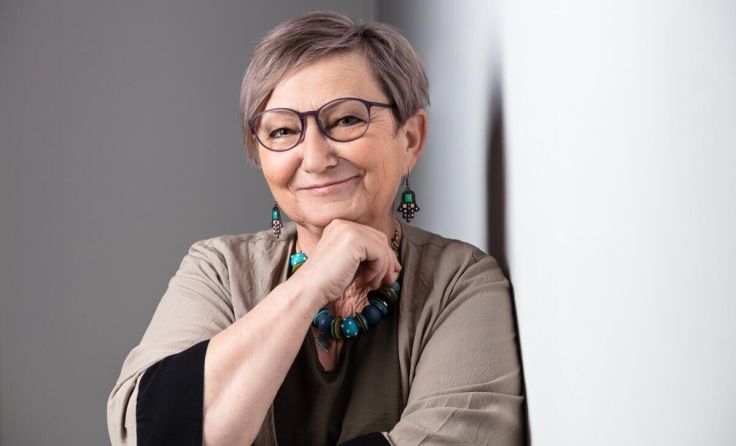 Hildegard Nachum hält den Vortrag "Im Haus der Demenz". (Foto: Fotostudio Eder)