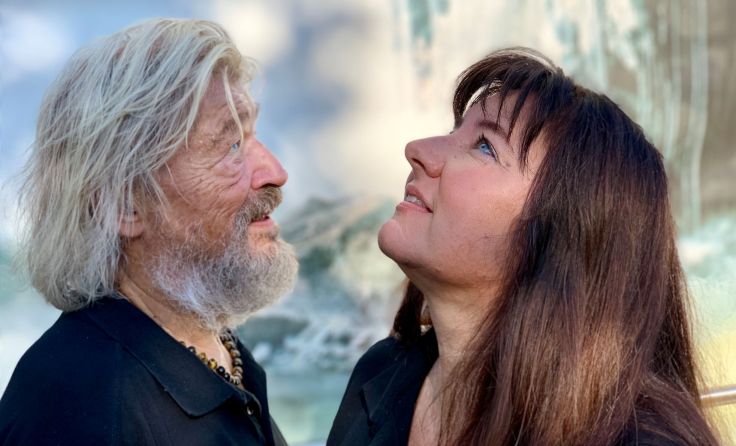 Der ehemalige Obmann Eduard Sageder und die neue Obfrau Ingrid Fischeneder, Foto: Sageder