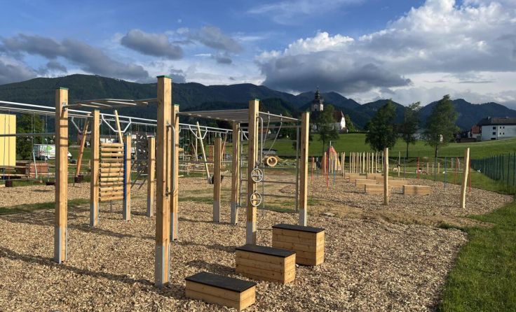 Am 29. Juni wurde der neue Motorik-Fun-Park eröffnet. (Foto: Gemeinde Großraming)