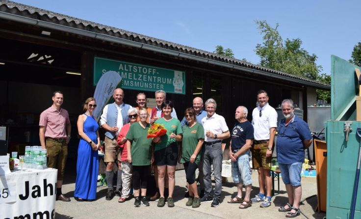 Freude über das 35-jährige Jubiläum im ASZ Kremsmünster. (Foto: BAV Kirchdorf)