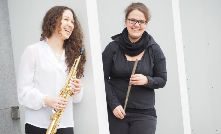 Elisa Lapan (l.) und Theresa Zöpfl (r.) taten sich 2015 als Duo zusammen. (Foto: privat)