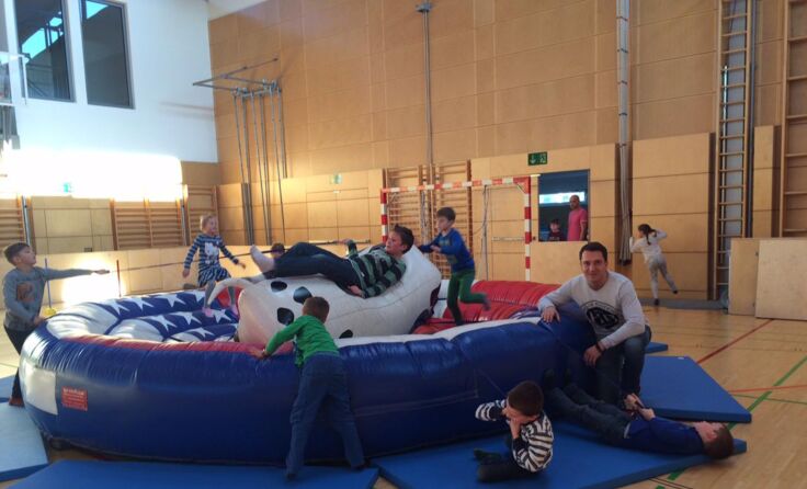 Kinderrodeo mit Gerald Weilbuchner (Foto: JVP)