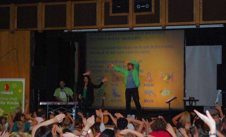 Bluatschink live (Foto: Kinderwelt)