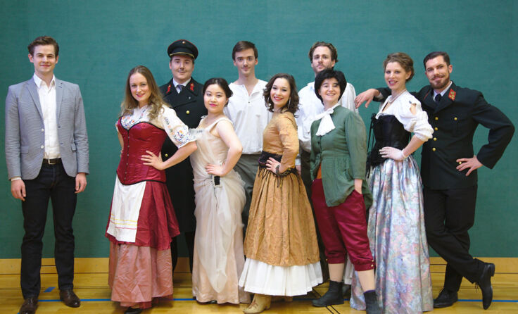 Ensemble Oper@Tee Foto: Matthias Katzengruber (2015)