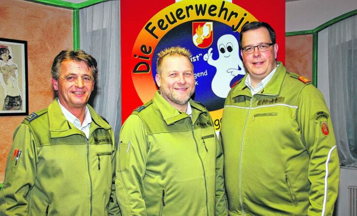 (v.l.): Franz Wöckinger, Stefan Füreder und Johannes Enzenhofer: BFK UU | Christoph Meisinger