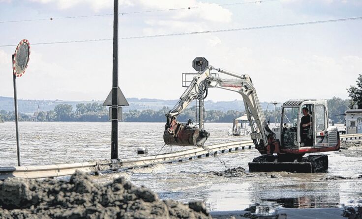 Das Hochwasser im Jahr 2013 bleibt wohl für immer in Erinnerung. Foto: Weihbold 