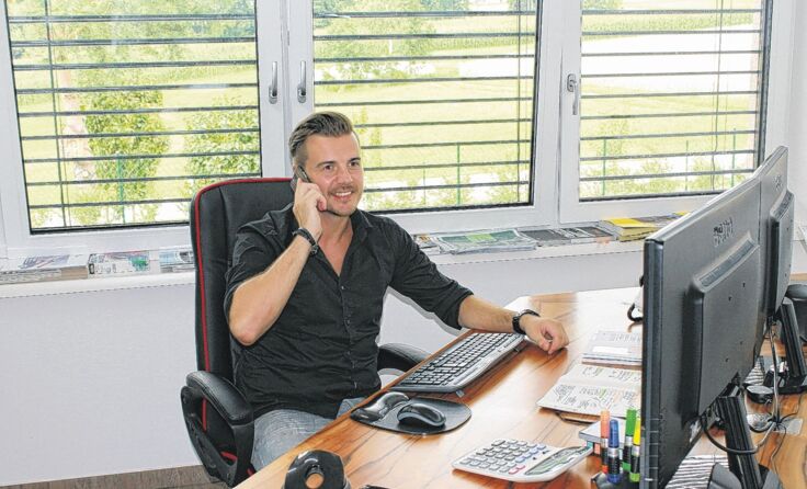 Als Selbstständiger muss Mario Hofer jede verfügbare Minute nutzen. Foto: Hamedinger