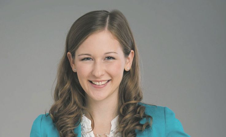 Claudia Plakolm ist die jüngste Gemeinderätin in Walding. Foto: JVP