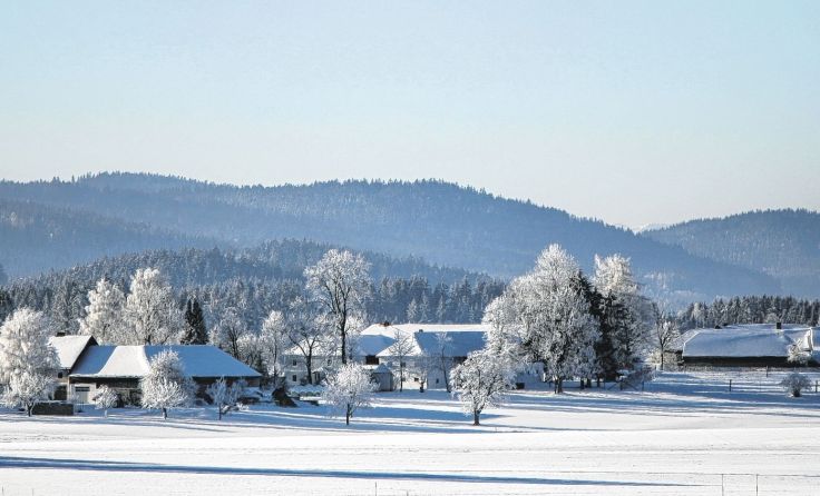 Das Mühlviertel hat auch im Winter seine besonderen Reizen. Foto: Weihbold 