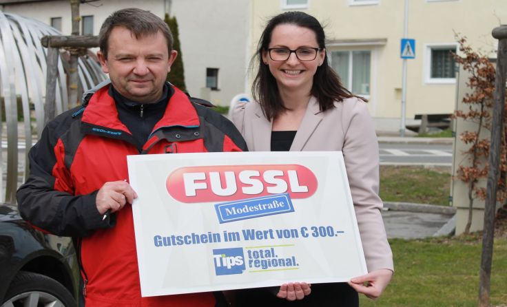 Tips-Redakteur und Glücksengerl Andreas Hamedinger und Carola Putschögl. Foto: Strobel