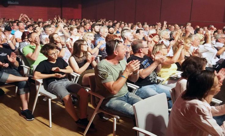 Die Besucherzahlen im Kulturhaus sprechen für sich. Foto: Hans Leitner
