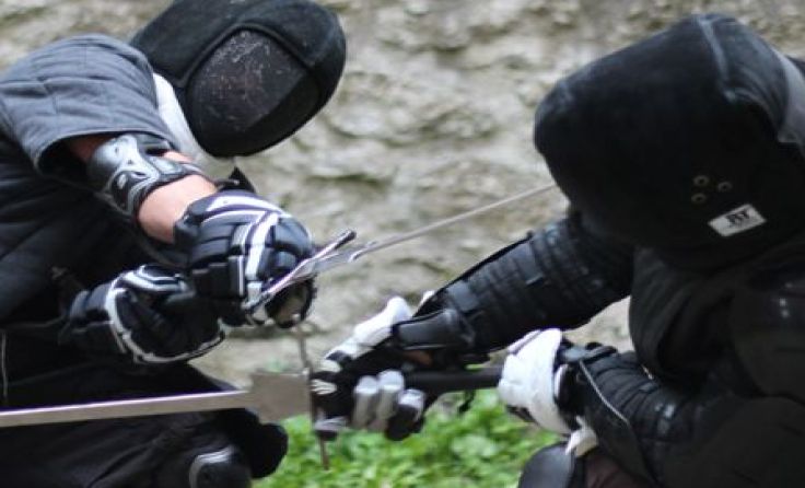Die Schwertkämpfer werden in Waxenberg sportliche Höchstleistungen zeigen. Foto: Privat