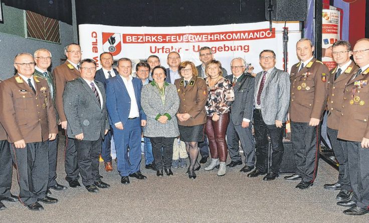 Das Zusammentreffen der Feuerwehrkameraden Foto: Rehberger/Pressestelle BFK UU