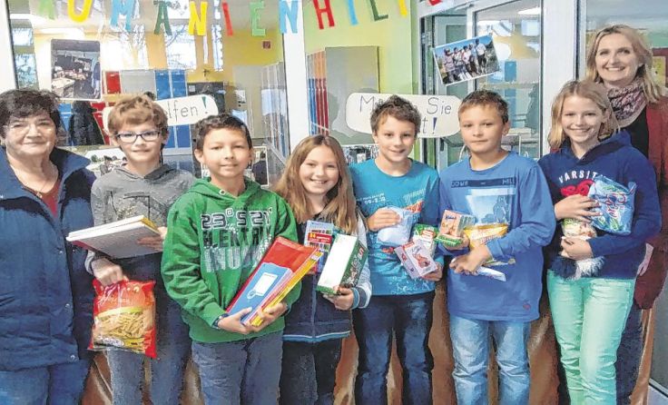 Die Schüler der NMS waren mit Einsatz dabei. Foto: NMS Altenberg