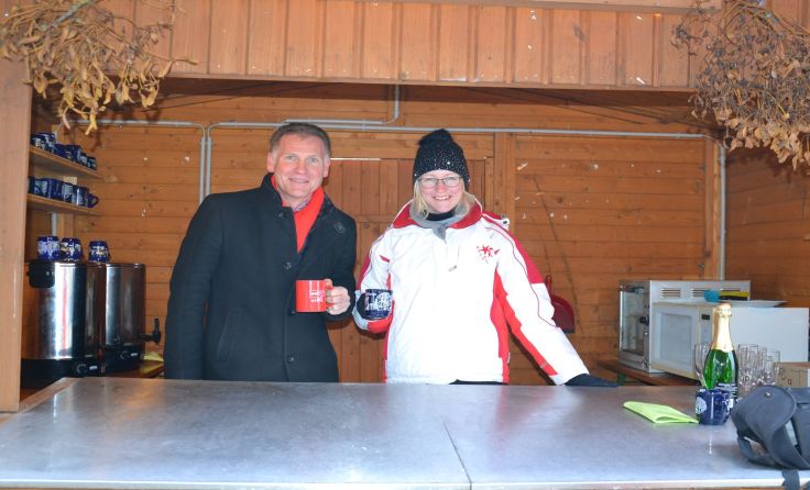 Vizebürgermeister Mario Moser-Luger und Gemeinderätin Sandra Harant Foto: SPÖ