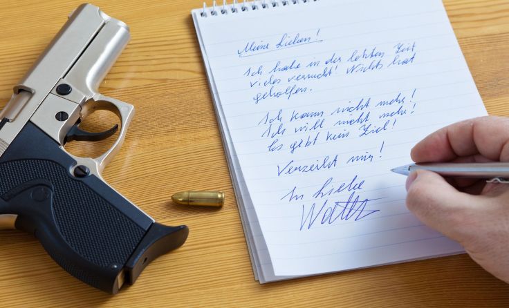 Leider begehen immer noch zu viele Menschen Selbstmord. Foto: Wodicka