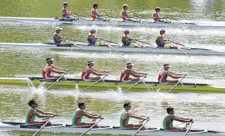 Die Ruder-WM wird 2019 in Ottensheim stattfinden. Foto: Snapdox 