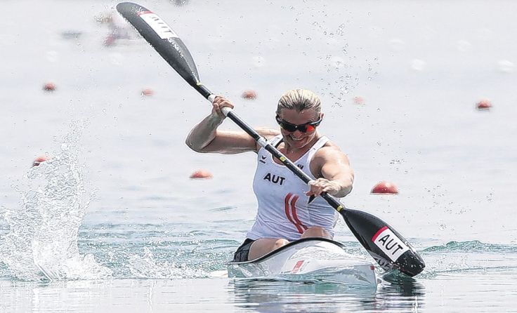 Yvonne Schuring hat 20 Weltcupmedaillen gewonnen. Foto GEPA/ÖOC