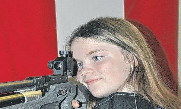 Paula Birklbauer kann sich über Silber freuen. Foto: Gerhard Madlmayr