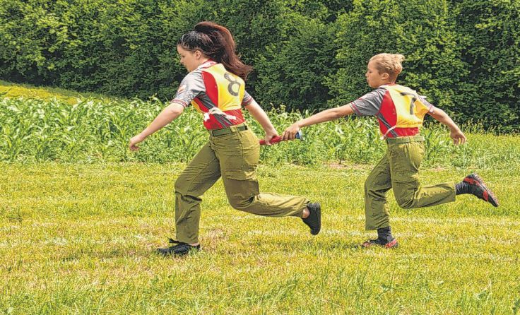 Mädchen und Jungen meisterten die Aufgaben gemeinsam. Foto: Herbert Denkmayr
