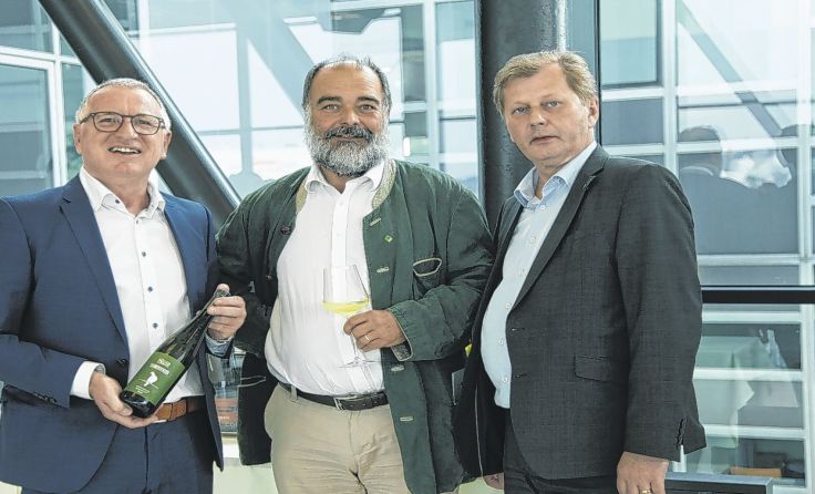 Hans Stoll, Georg Spiegelfeld und Harald Wolfslehner.Foto:WIFI 
