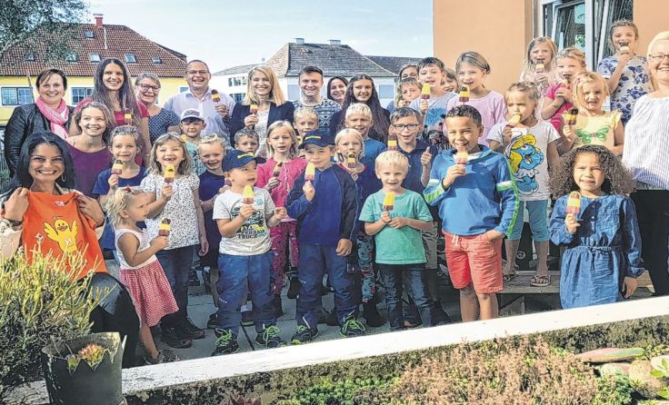 Auch ein leckeres Eis darf bei den „Schlauen Füchsen“ nicht fehlen. Foto: Ganglberger
