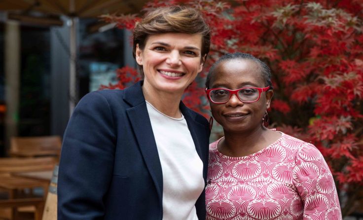  Pamela Rendi-Wagner und Beverley Allen-Stingeder.Foto: SPÖ