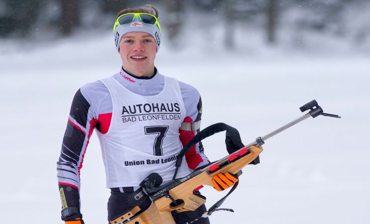 Johann Ruckendorfer zeigte am Schießstand eine Top-Leistung. Foto: beha
