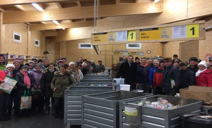 Die Bürger aus Vorderweißenbach im ASZ. Foto: Martina Hartl