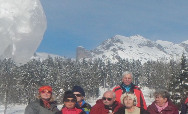 Traumhaftes Wetter genossen die Teilnehmer in Maria Alm. Foto: Herbert Schöttl