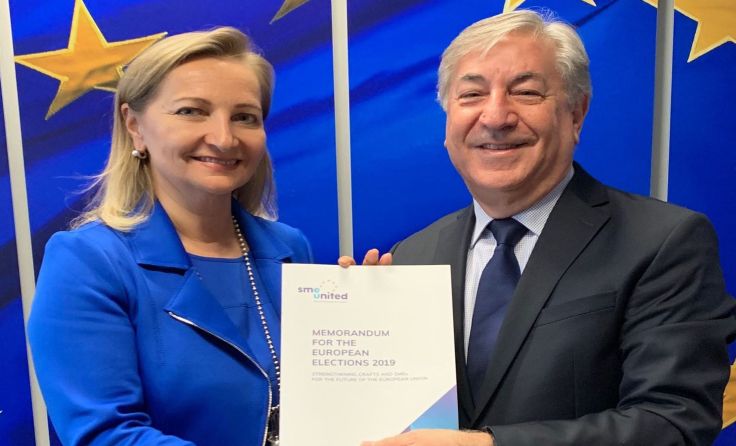 Ulrike Rabmer-Koller und Karmenu Vella trafen sich. Foto: WKÖ