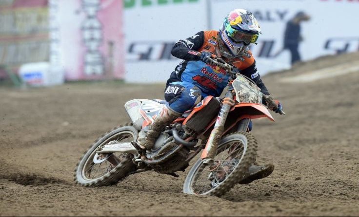 Rene Hofer zeigte in Italien gute Leistungen. Foto: Taglioni S./KTM