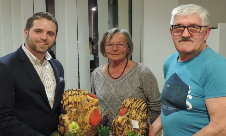 Philipp Scheibenreif, Marianne Wiesinger und Franz Dannerer.Foto: Seniorenring