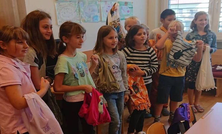 In der VS Ottensheim wurde über Klimaschutz gesprochen. Foto: VS Ottensheim
