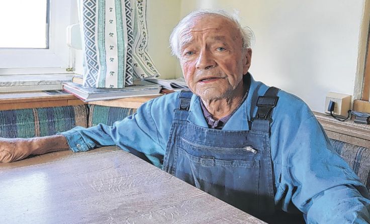Leopold Kollros steht jeden Tag um 6.15 Uhr auf. Foto: Hamedinger