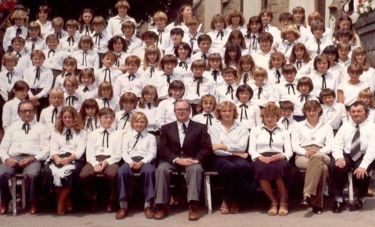 Das Foto zeigt die Gallus Singers im Jahre 1975. Foto: Ulrike Hainbuchner