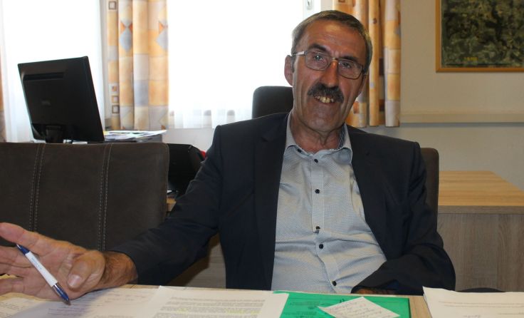 Der Bürgermeister von Altenberg Ferdinand Kaineder Foto: Hamedinger